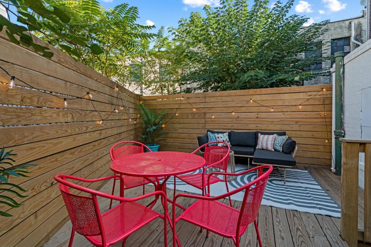 Passyunk Square Spacious 1 Bedroom Oasis- Huge Deck フィラデルフィア エクステリア 写真